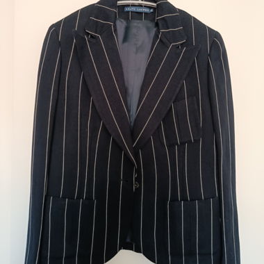Blazer rigato Ralph Lauren