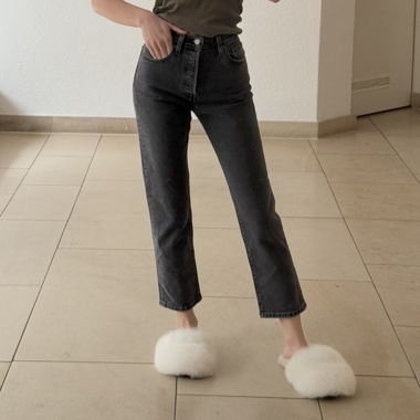 Levi's 501 Grey Jeans