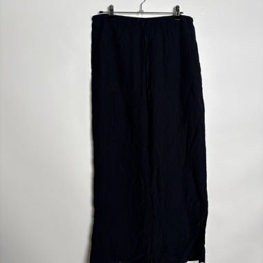 Pantaloni ZARA a gamba larga neri