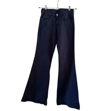 Jean Vintage Y2K Authentique Pattes d'Éléphant Bleu S M