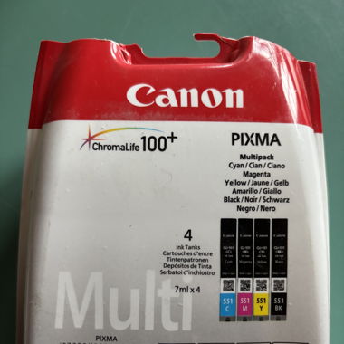 Encre Canon 551