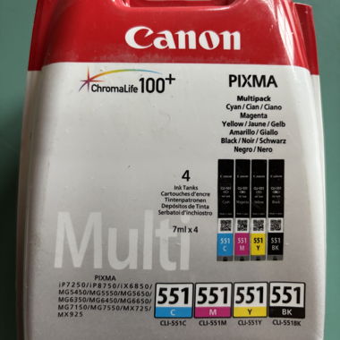 Encre Canon 551