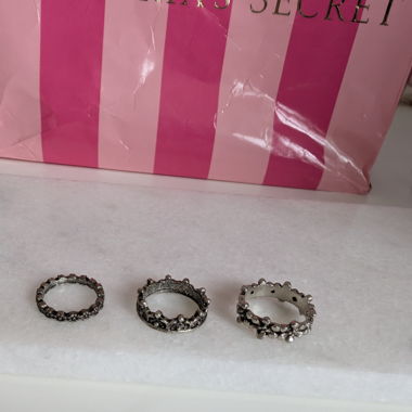 3er Set Vintage Ringe 
