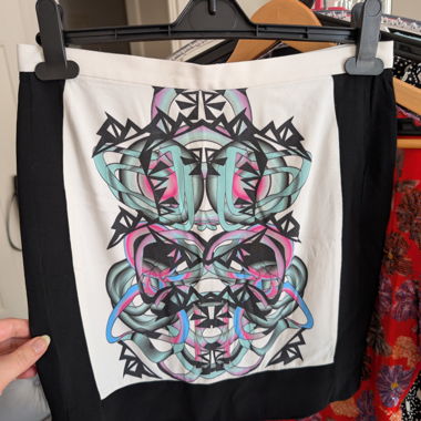 Sandro Rock mit grafischem Print Grösse 1