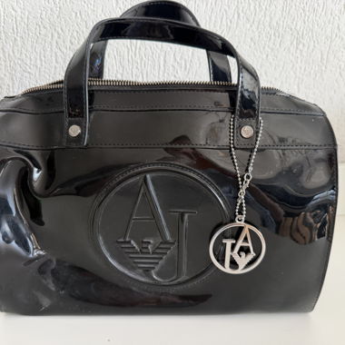 Armani Jeans Handtasche schwarz