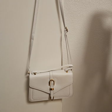 Sac bandoulière blanc