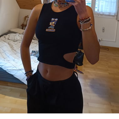 Top mit Aufdruck 