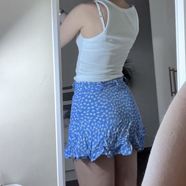 Jupe fleurie