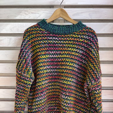 Bunter Pullover