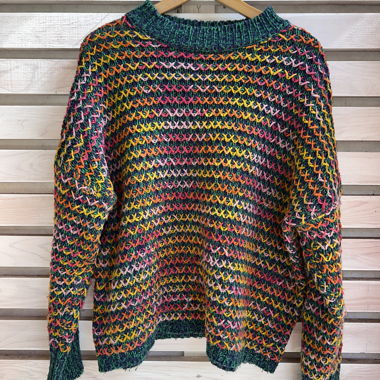 Bunter Pullover
