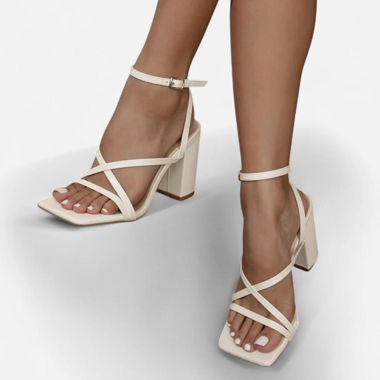 Sandalen mit Blockabsatz