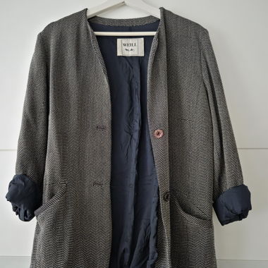 WEILL Chevron Pattern Jacket