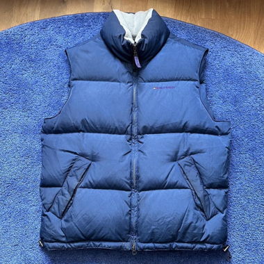 Gilet imbottito blu Tommy Hilfiger S-M