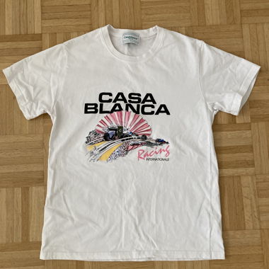 Casablanca Racing T-Shirt Weiss M