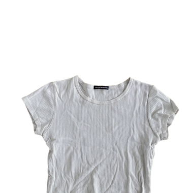 creme crop top