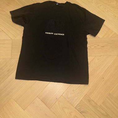 Armani Exchange T-Shirt schwarz