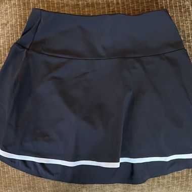 Black Tennis Sport Skirt