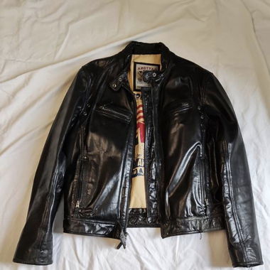 Lederjacke 