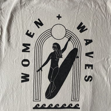 T-shirt Women Waves