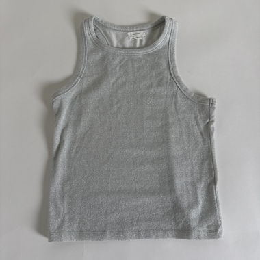 Silver Reserved Glitter Tank Top