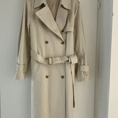 Uniqlo beige trench coat size L
