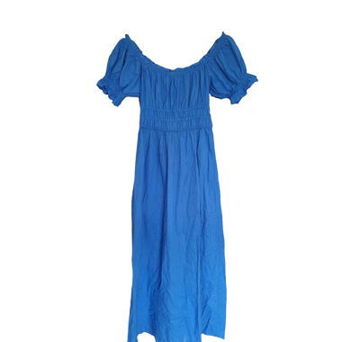 Abito lungo blu
