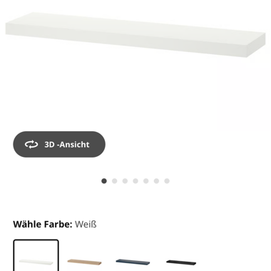2x IKEA shelves