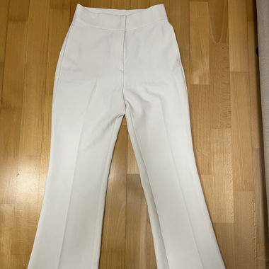 H&M Weisse Stoffhose
