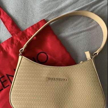Borsa a tracolla Valentino beige
