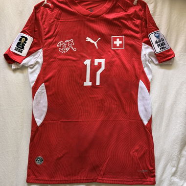 Maglia di calcio svizzera Vargas L