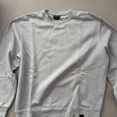 Pull&Bear Sweatshirt grigio chiaro taglia L