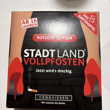 City Country Full-Pfosten Card Game