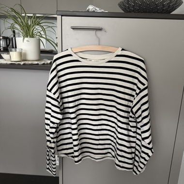 Gestreiftes Pull&Bear Longsleeve