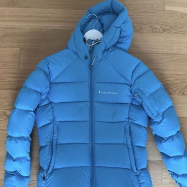 Peak Performance Daunenjacke blau