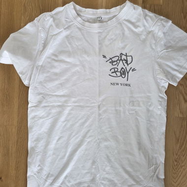 White Bad Boy T-shirt