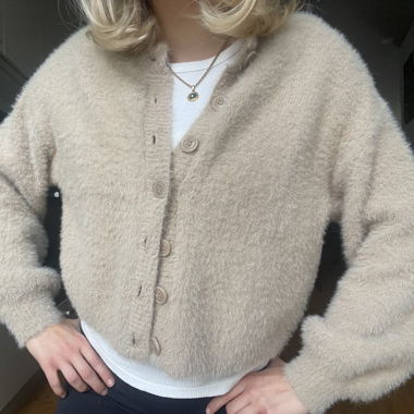 Cardigan beige