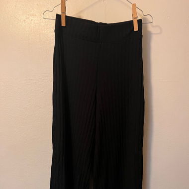Schwarze Sommerhose 