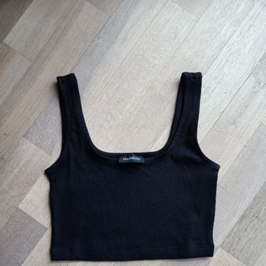 Crop top schwarz