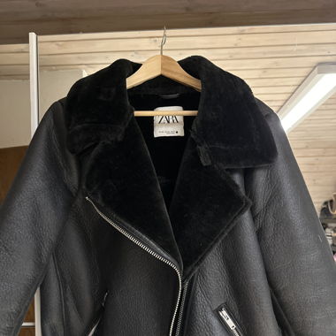 Zara Lederjacke XXL