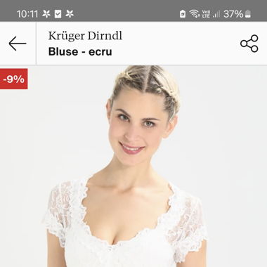 Krüger Bluse für Dirndl