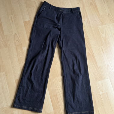 Low Waist Dark Blue Jeans