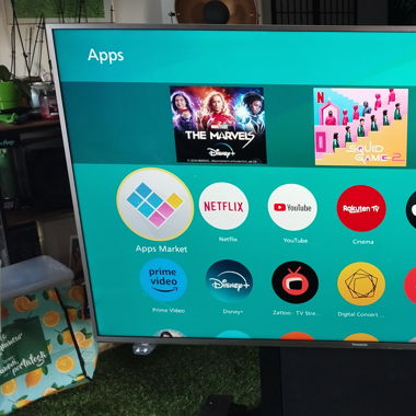 65" Panasonic 4K TV und Func Mobile Motorized