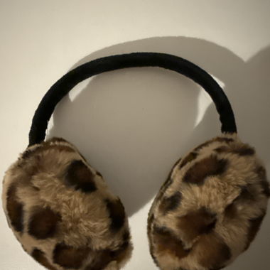 Leopard Faux Fur Ear Warmers