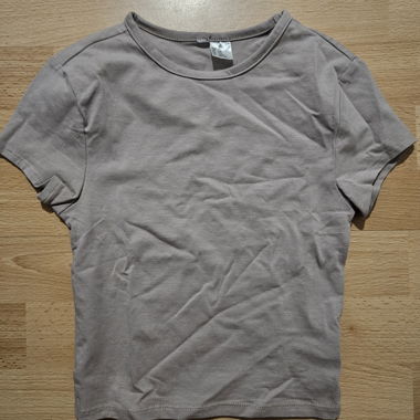 T-shirt en coton gris