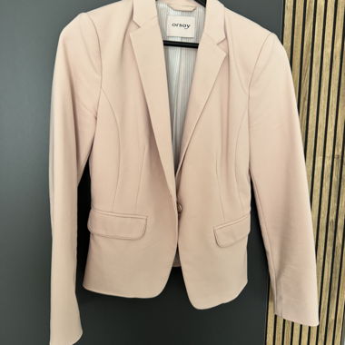 Blazer ajusté Orsay rose pâle