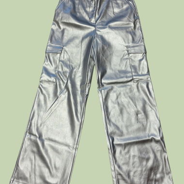 Silberne Cargo-Hose