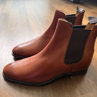 Stivali Chelsea in pelle Crockett & Jones Bonnie 38 