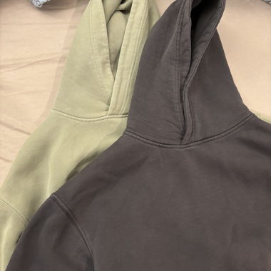 Double pack Basic Hoodie Green/Grey