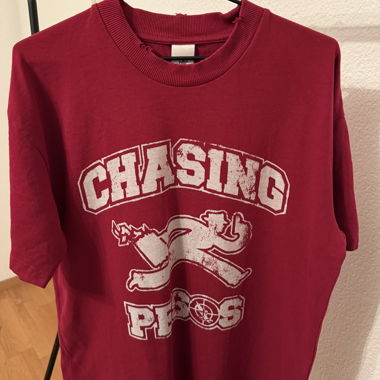 T-shirt Peso rosso "Chasing Pesos" M
