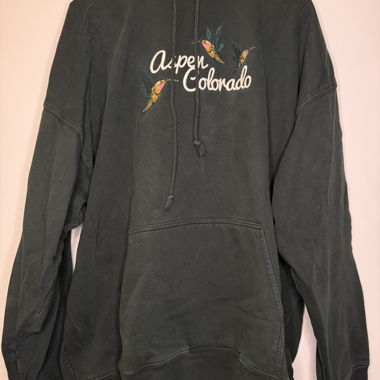 Felpa con cappuccio oversize